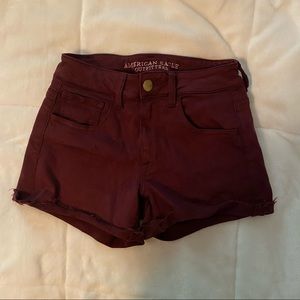 American Eagle Super Stretch Hi Rise Shortie
